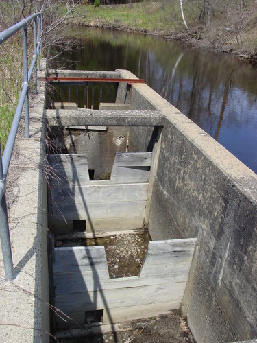 Fish ladder at K K W Water District treatment plant