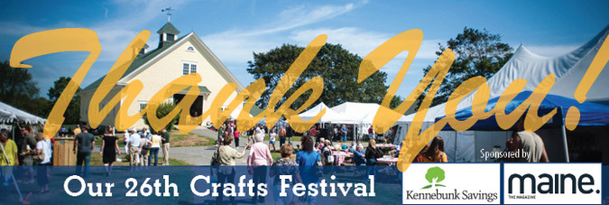Thank you for making the 26th Laudholm Nature Crafts Festival a resounding success!