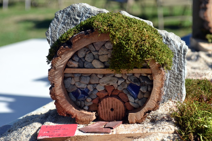 Miniature Hobbit house